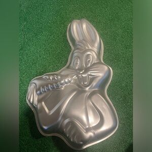 Vintage 1978 Warner Bros. Inc. Bugs Bunny Baking Cake Pan Unique